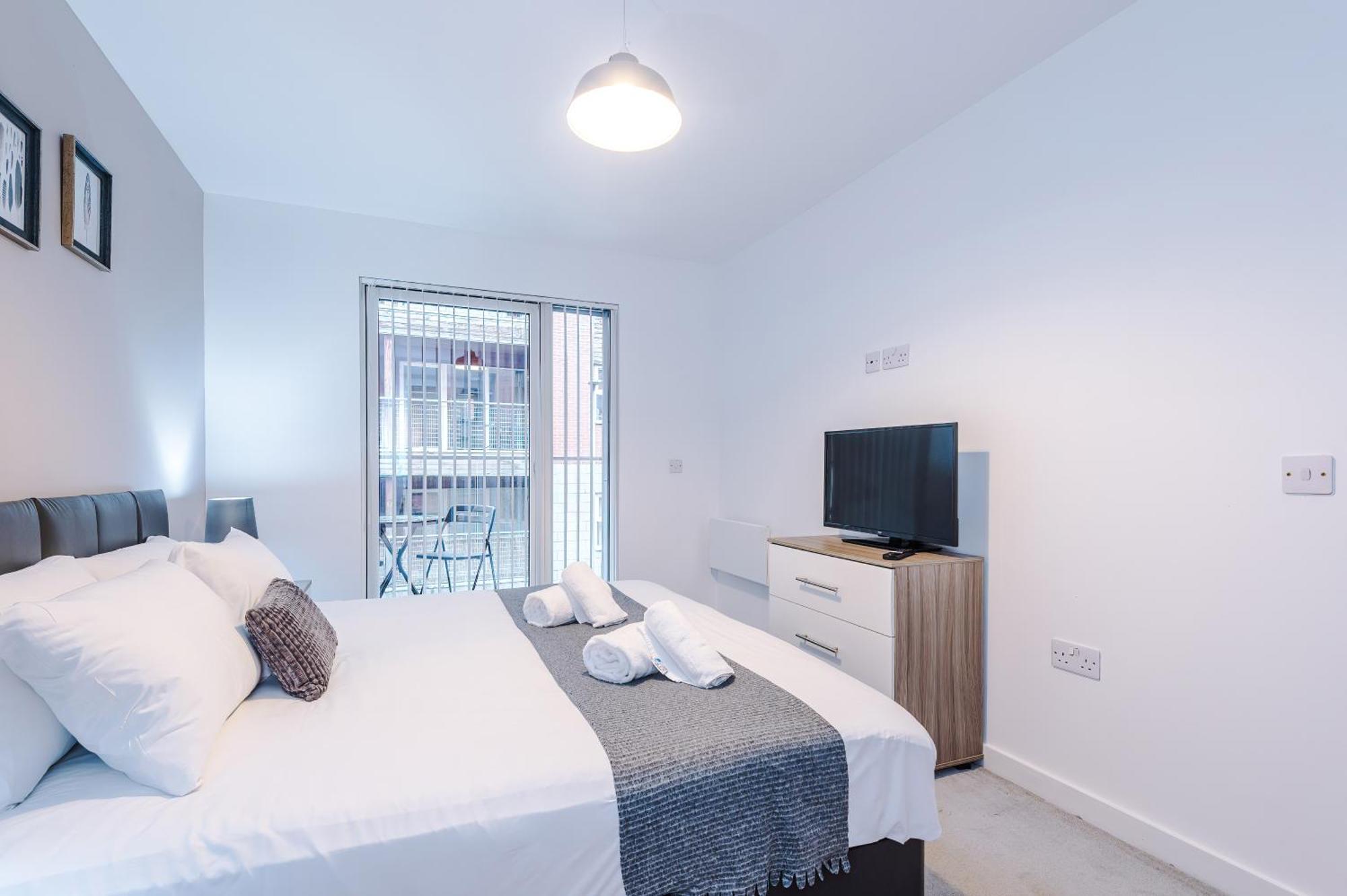 Hilltop Serviced Apartments- Northern Quarter مانشستر الغرفة الصورة