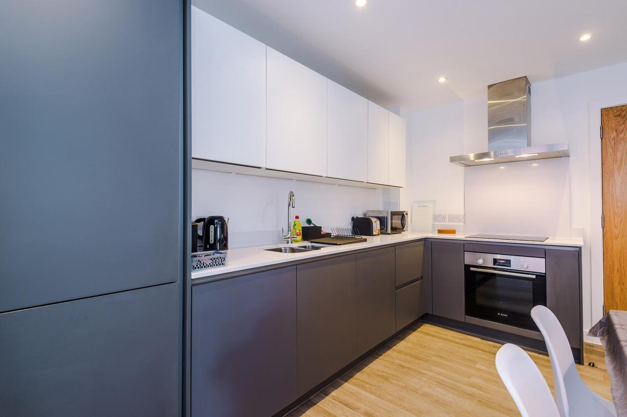 Hilltop Serviced Apartments- Northern Quarter مانشستر الغرفة الصورة