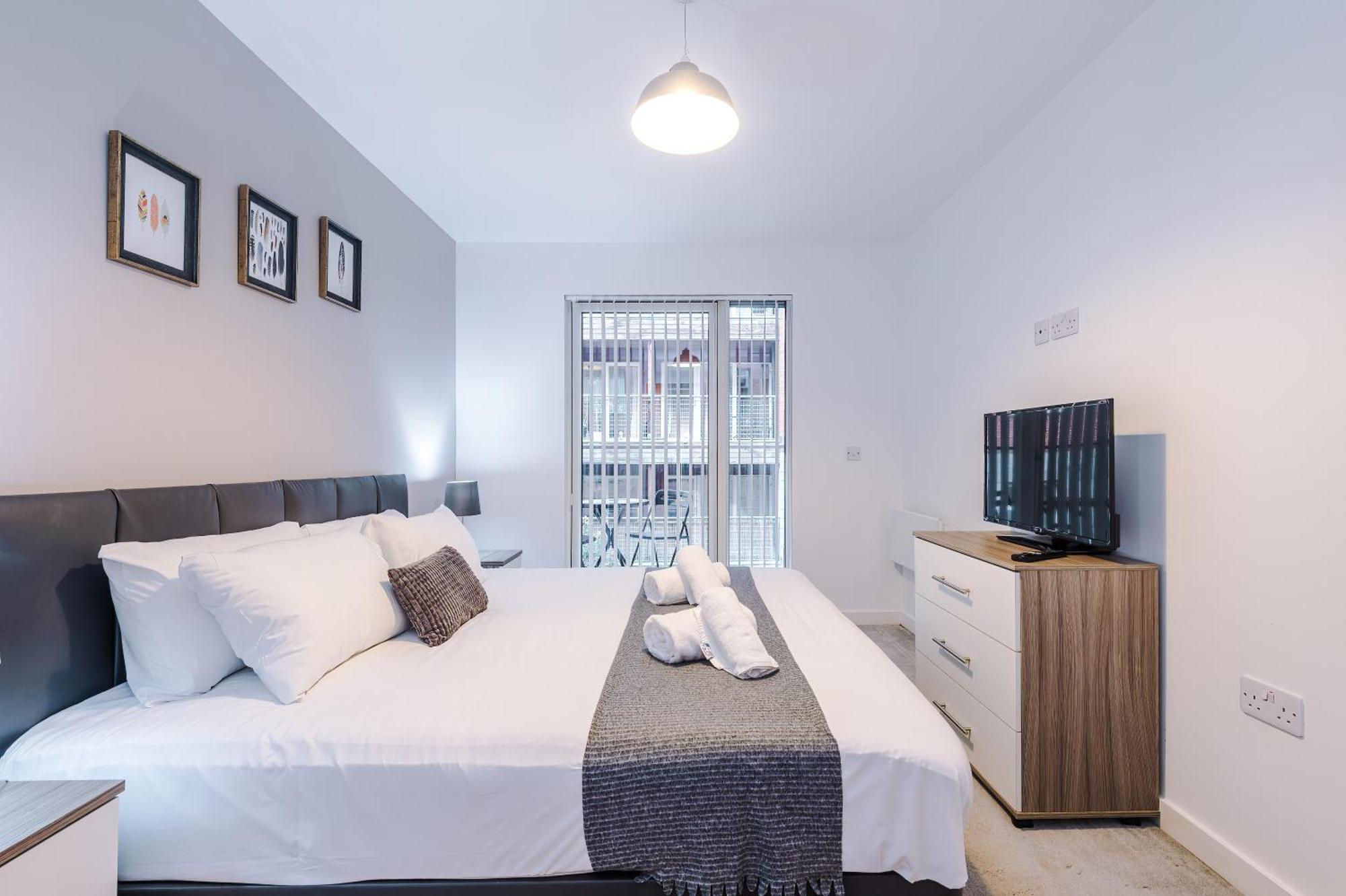Hilltop Serviced Apartments- Northern Quarter مانشستر الغرفة الصورة