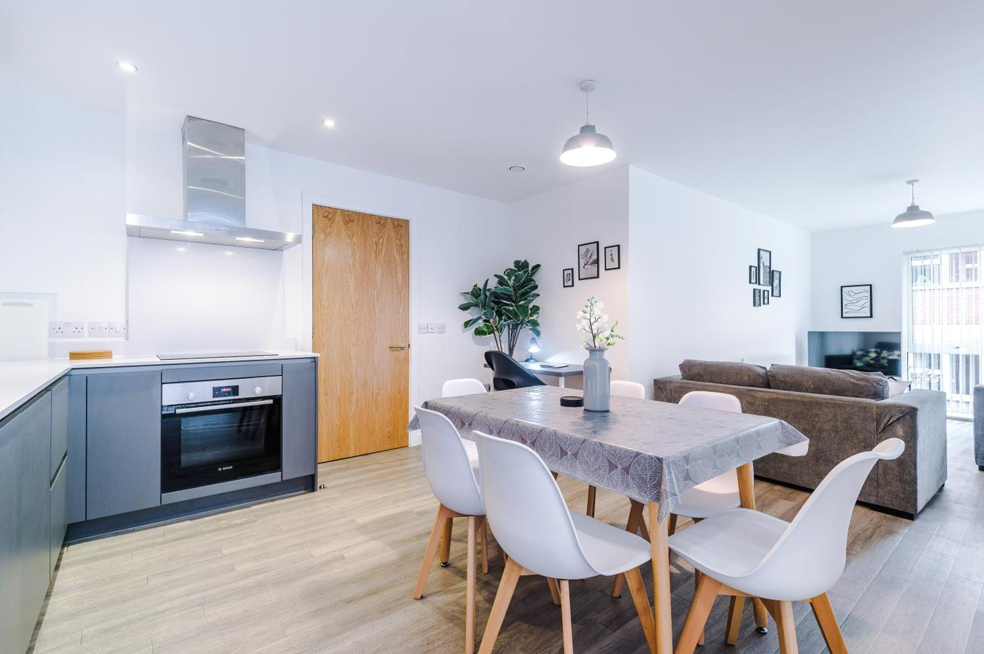 Hilltop Serviced Apartments- Northern Quarter مانشستر الغرفة الصورة